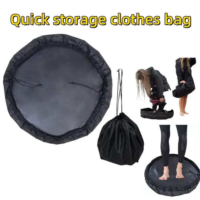 Sac de transport de natation, pochette à cordon, sac de rangement pour combinaison de plage, tapis à langer pour surfeurs, sac sec étanche pour plongée