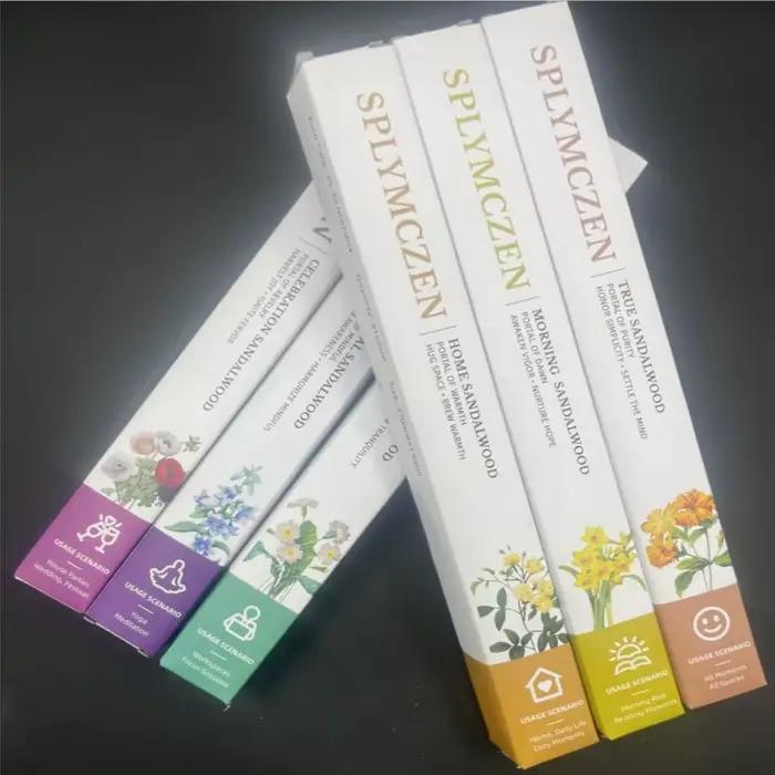 6 parfums d'humeur de qualité (mise au point/yoga/célébration/maison/matin/pureté) |   Cadeaux d'aromathérapie longue durée