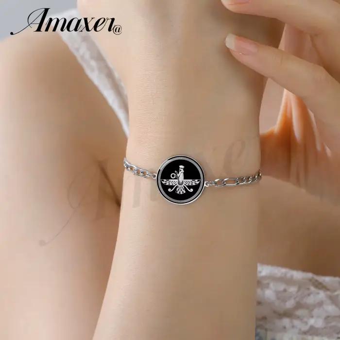 Bracelets symboles Faravahar persans