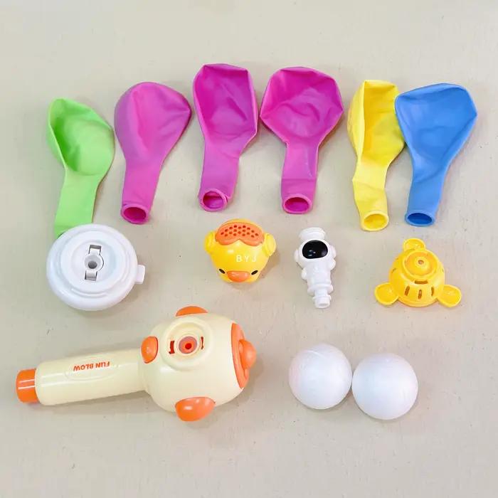 Jouet Montessori pour enfants avec sifflet, boule de soufflage flottante, boule de tuyau de soufflage trois en un, jouet éducatif de motricité Fine sensorielle