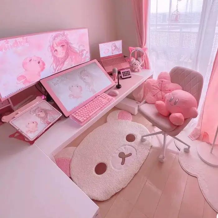 Dessin animé Rilakkumas tapis en peluche Kawaii Korilakkuma ours tapis de sol doux chambre chaise chevet salon tapis salle de bain paillasson décor à la maison