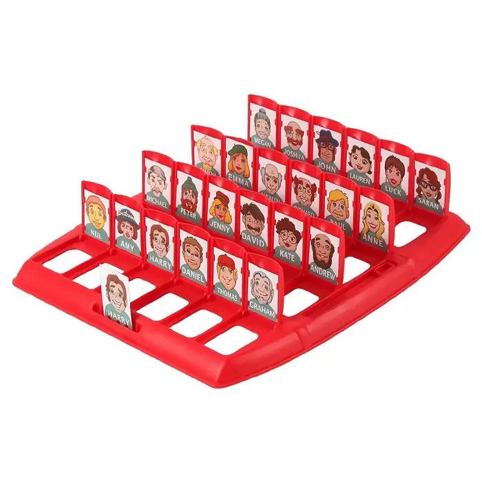 Jeu de Puzzle devinez qui je suis pour deux personnes, plateau Portable interactif, jeu de société adapté aux enfants