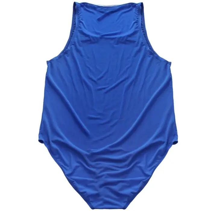Mankini string sous-vêtements hommes body Jockstrap extensible une pièce maillots de bain justaucorps coupe haute lutte Singlet justaucorps