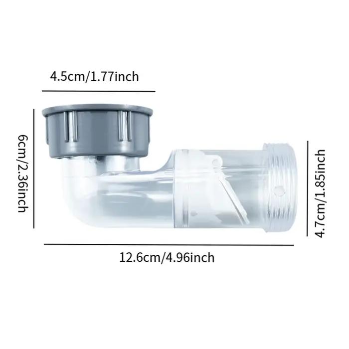 Système de tuyauterie de tuyau de vidange d'évier, multi-usage, étanche, pratique, Installation facile, empêche le reflux, remplacement, Tube de vidange de lavabo