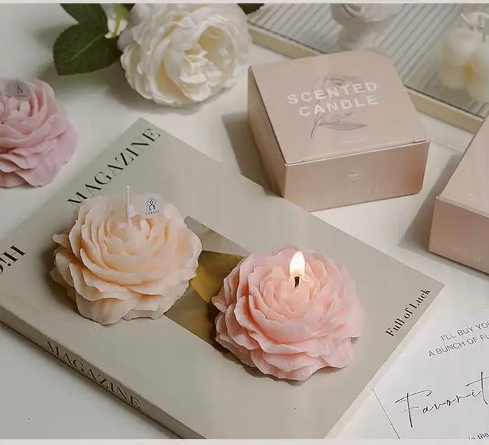 Bougies d'aromathérapie haut de gamme comme cadeaux pour amis