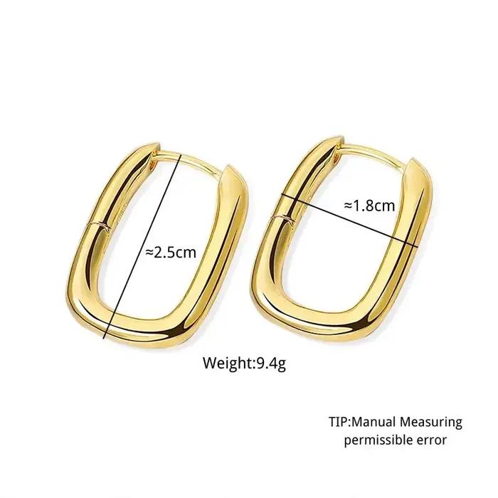 Boucles d'oreilles en argent Sterling 925 authentiques pour femmes, bijoux tendance, Vintage, minimaliste, accessoires de fête, cadeau de mariage
