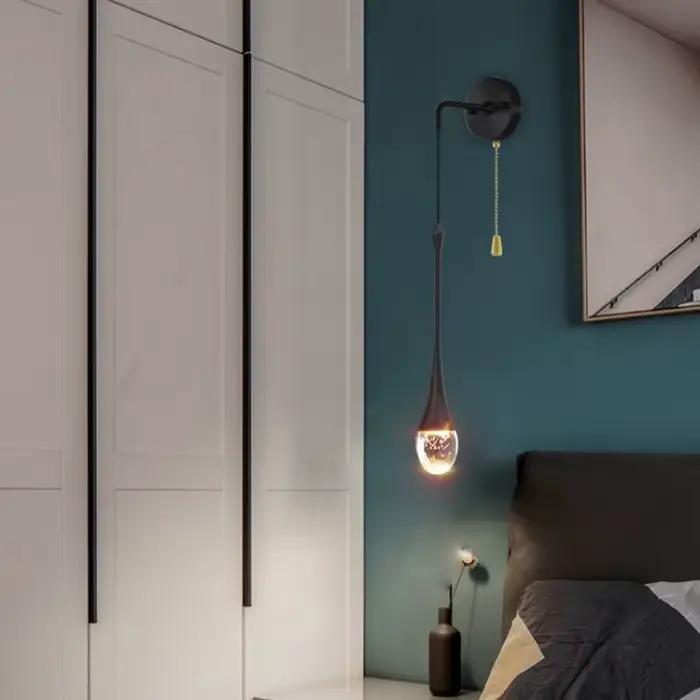 Applique Murale LED Moderne en Clip, Éclairage de Luxe, Salon, Chambre à Coucher, Miroir de oral et, Escalier, Allée, Avant, Nordique Créatif