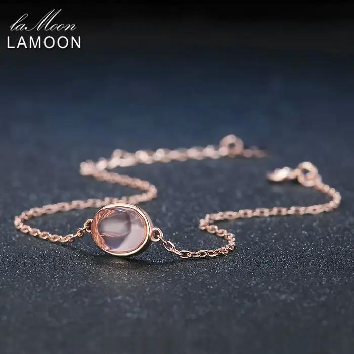 Bracelet Quartz Rose pour Femme