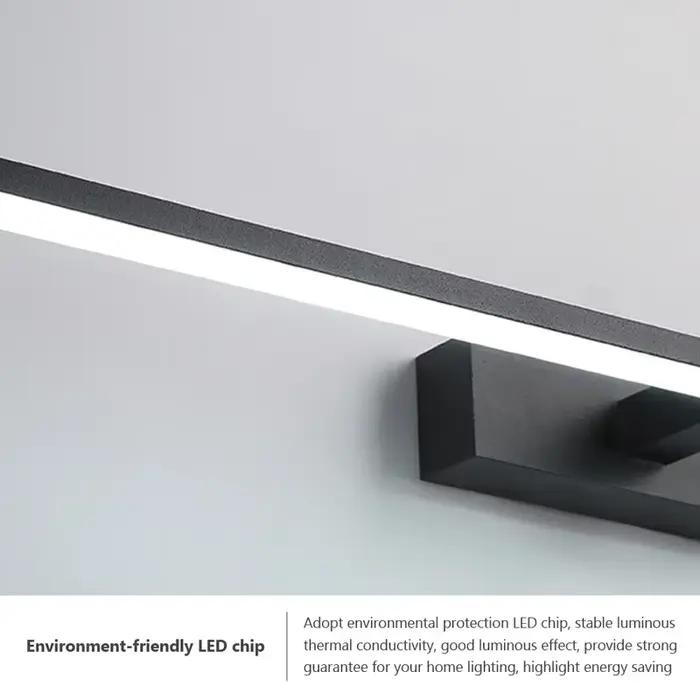 Applique murale LED moderne pour salle de bain miroir phare Vanty lampes mur en aluminium Scomce décoration de la maison luminaire Lustre