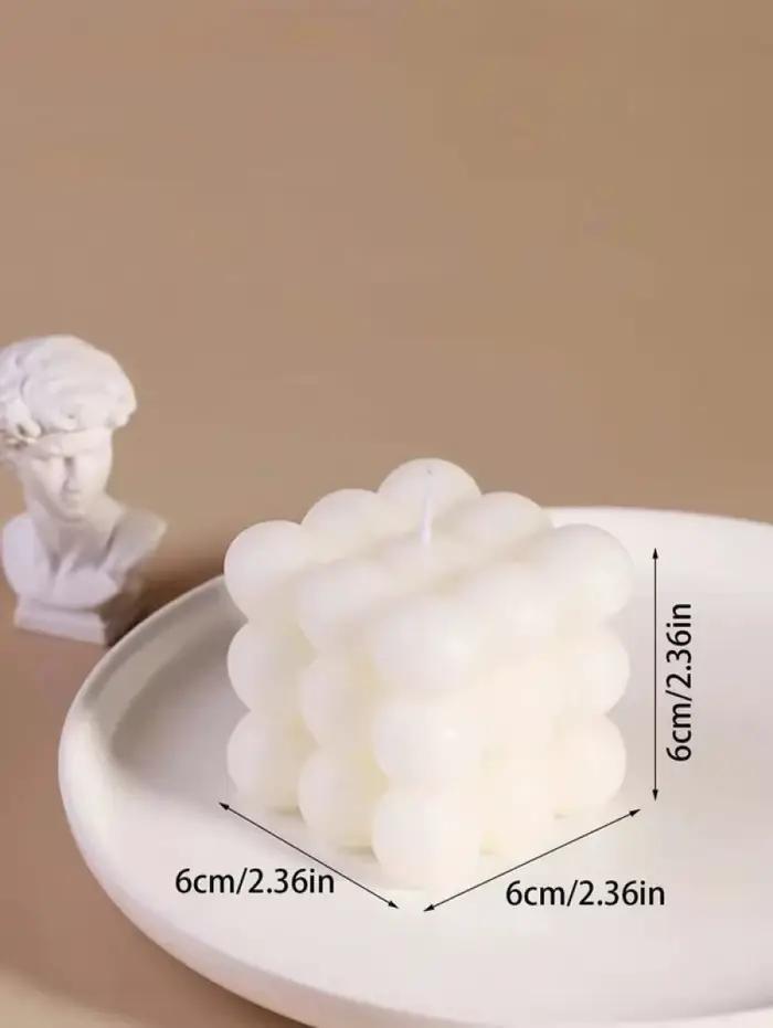 Bougie d'aromathérapie en cire de soja créative en forme de boule