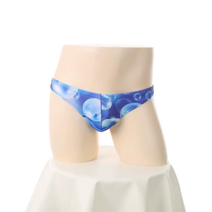 Maillot de bain string pour homme, style brésilien, taille basse, avec poche de maintien, pour le surf et la plage