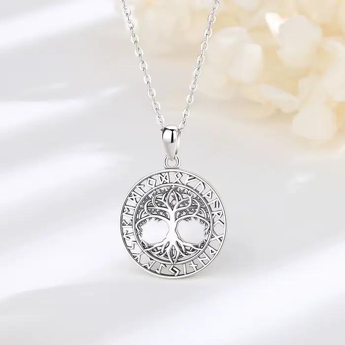 Eudora – collier arbre de vie en argent Sterling 925
