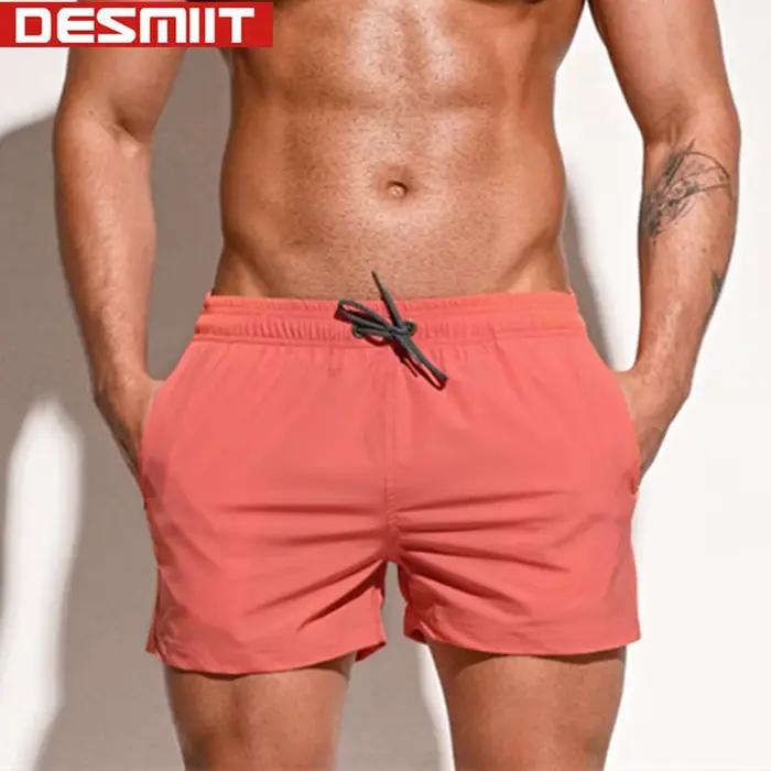 Élastique Desmiit Shorts de bain hommes maillot de bain pour homme maillots de bain 2025 Bermuda plage court maillot de bain maillot de bain slips Zwembroek