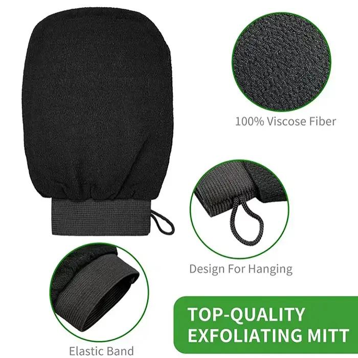 Gant exfoliant de douche marocain