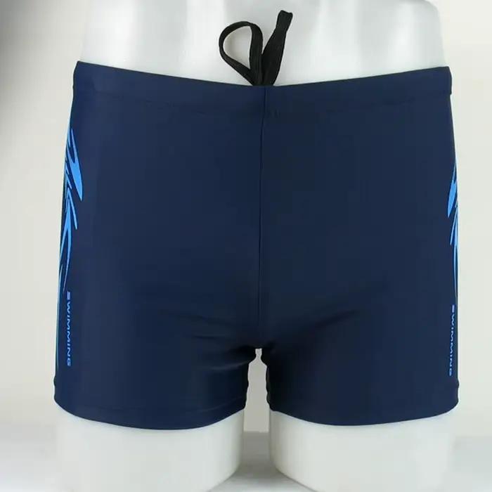 Marque hommes short de bain course maillot de bain homme maillot de bain slip de bain respirant maillots de bain hommes Boxer conseil Shorts XL-XXXXL