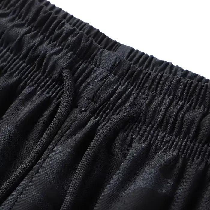 CamSolomon-Short de course en maille respirante pour homme, grande taille, basket-ball, sport, gym, fitness, entraînement, entraînement, astronomique, décontracté