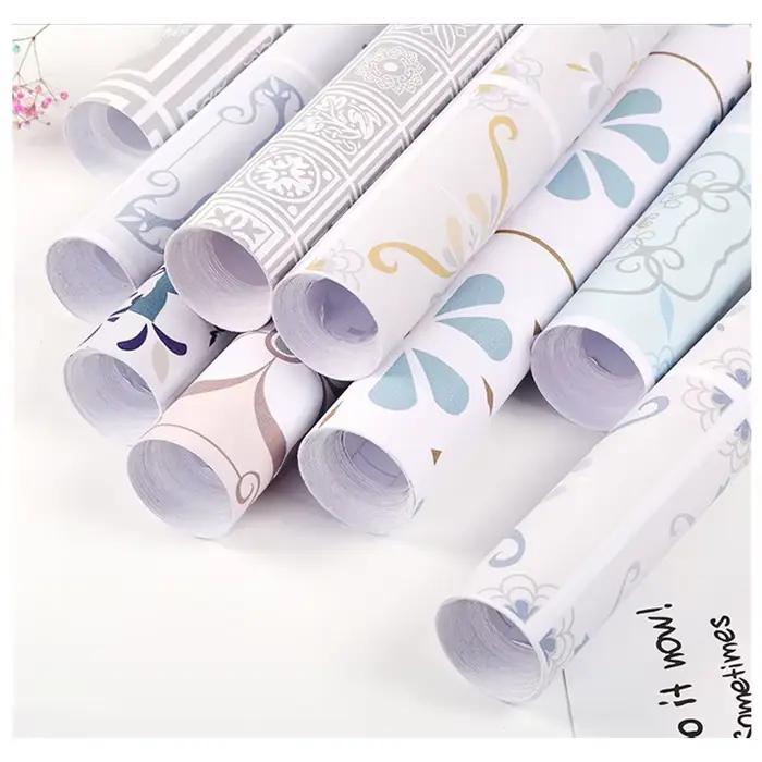 Carrelage autocollant étanche PVC auto-adhésif vinyle sol salle de bain peler et coller feuille de sol antidérapant cuisine toilette décor
