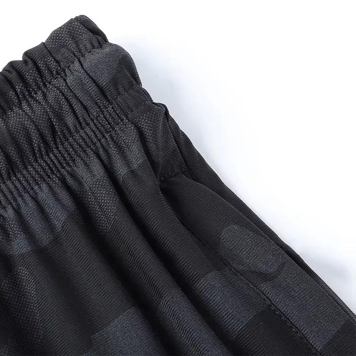 CamSolomon-Short de course en maille respirante pour homme, grande taille, basket-ball, sport, gym, fitness, entraînement, entraînement, astronomique, décontracté