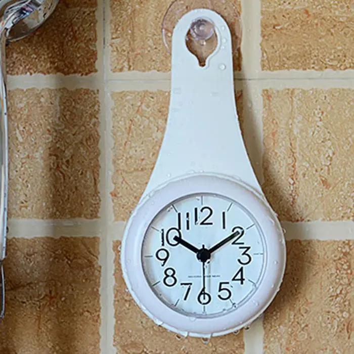 HODecorative-Mini Horloge Murale en Silicone à Grands Chiffres, pour Salon