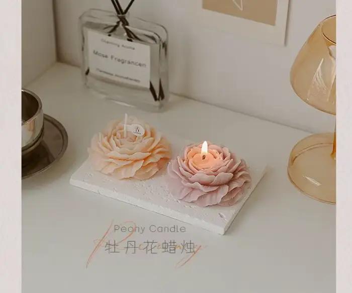 Bougies d'aromathérapie haut de gamme comme cadeaux pour amis