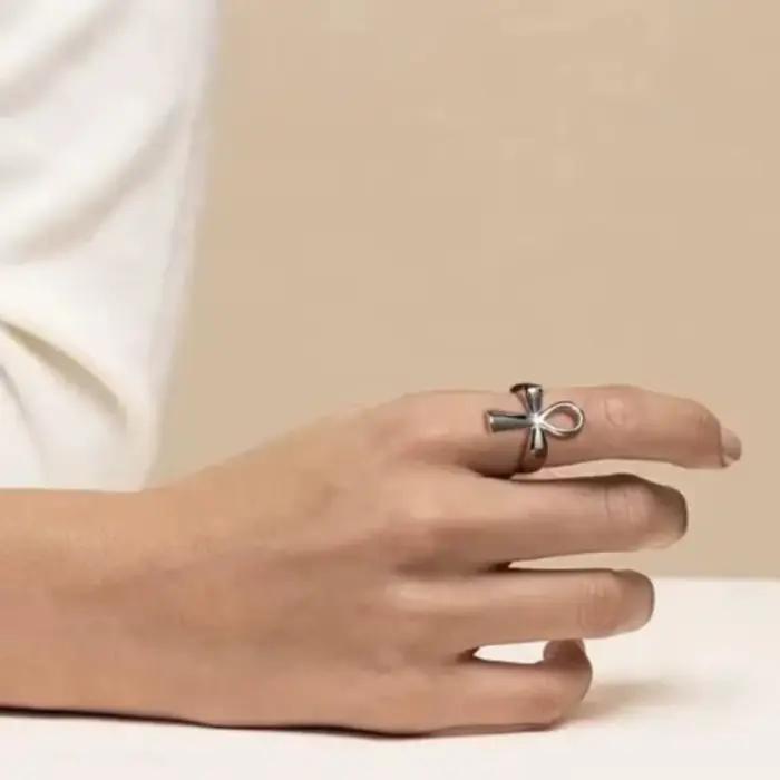 Bague œil Horus Vintage pour hommes et femmes