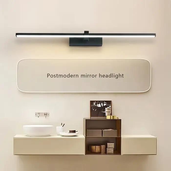 Applique murale LED moderne pour salle de bain miroir phare Vanty lampes mur en aluminium Scomce décoration de la maison luminaire Lustre