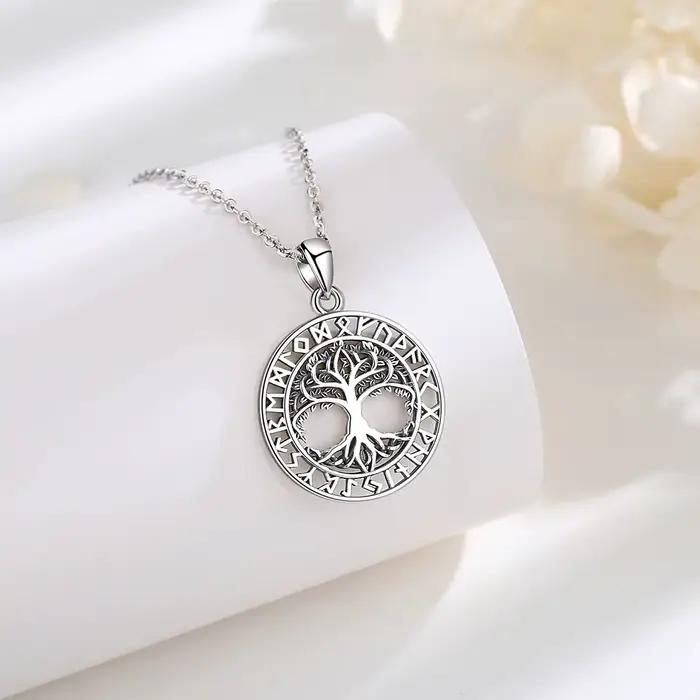 Eudora – collier arbre de vie en argent Sterling 925