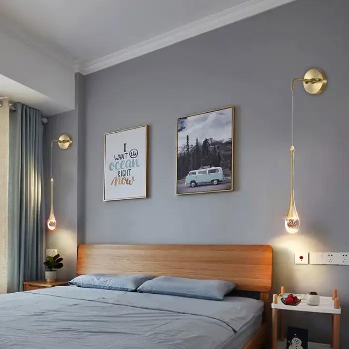 Applique Murale LED Moderne en Clip, Éclairage de Luxe, Salon, Chambre à Coucher, Miroir de oral et, Escalier, Allée, Avant, Nordique Créatif