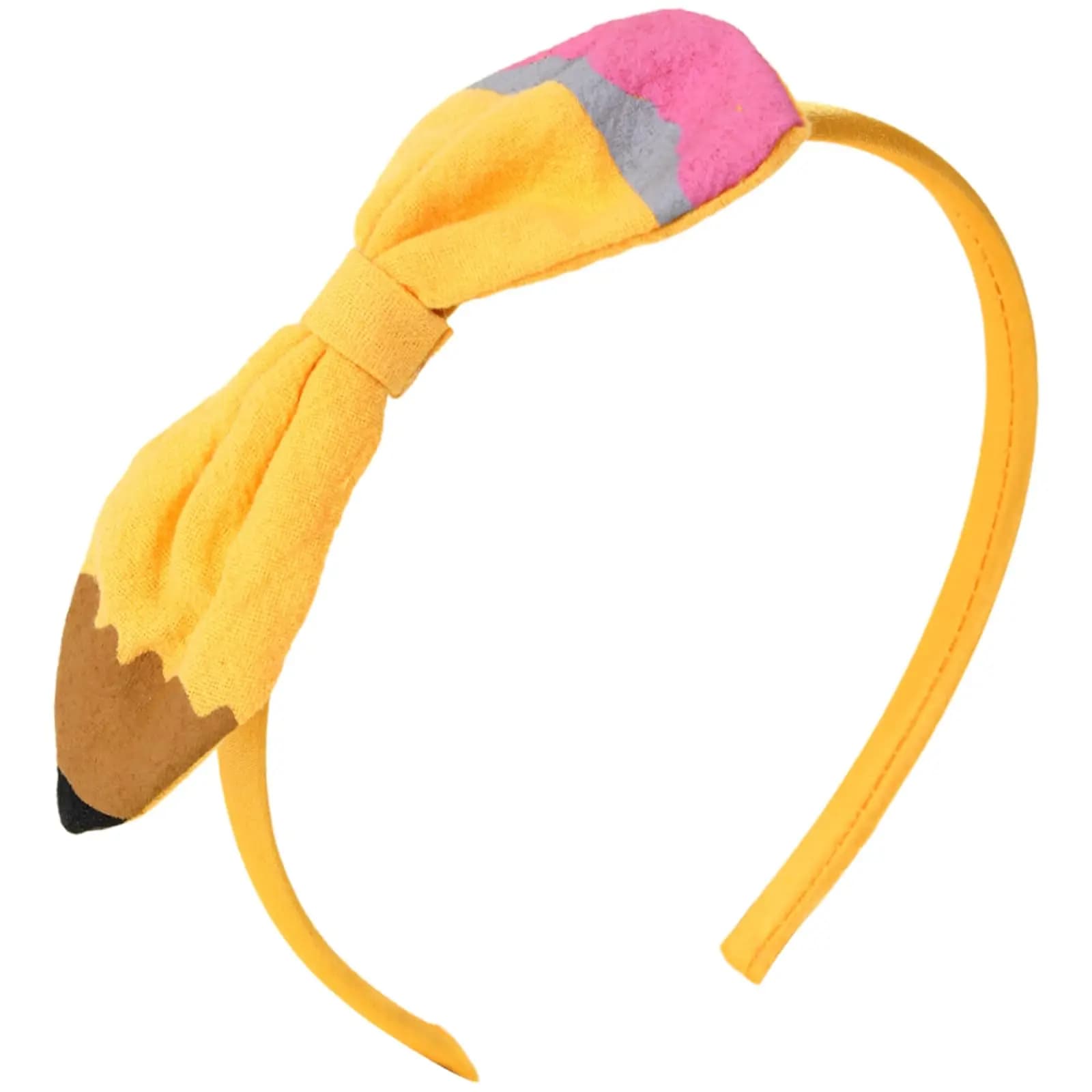 Bandeau de sauna et pinces à cheveux pour la rentrée scolaire, nœud de crayon, décoration de cheveux