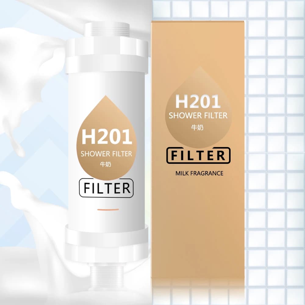 Filtre de pomme de douche à la vitamine C, filtre de douche de bain parfumé, adoucisseur d'eau pour
