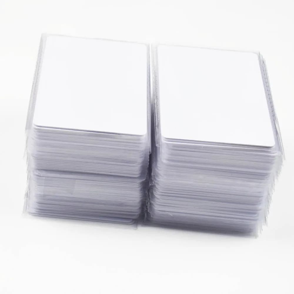 Cartes blanches en PVC NFC215, 504 octets, ISO14443A, pour téléphone Android IOS NFC, 1 pièce/lot