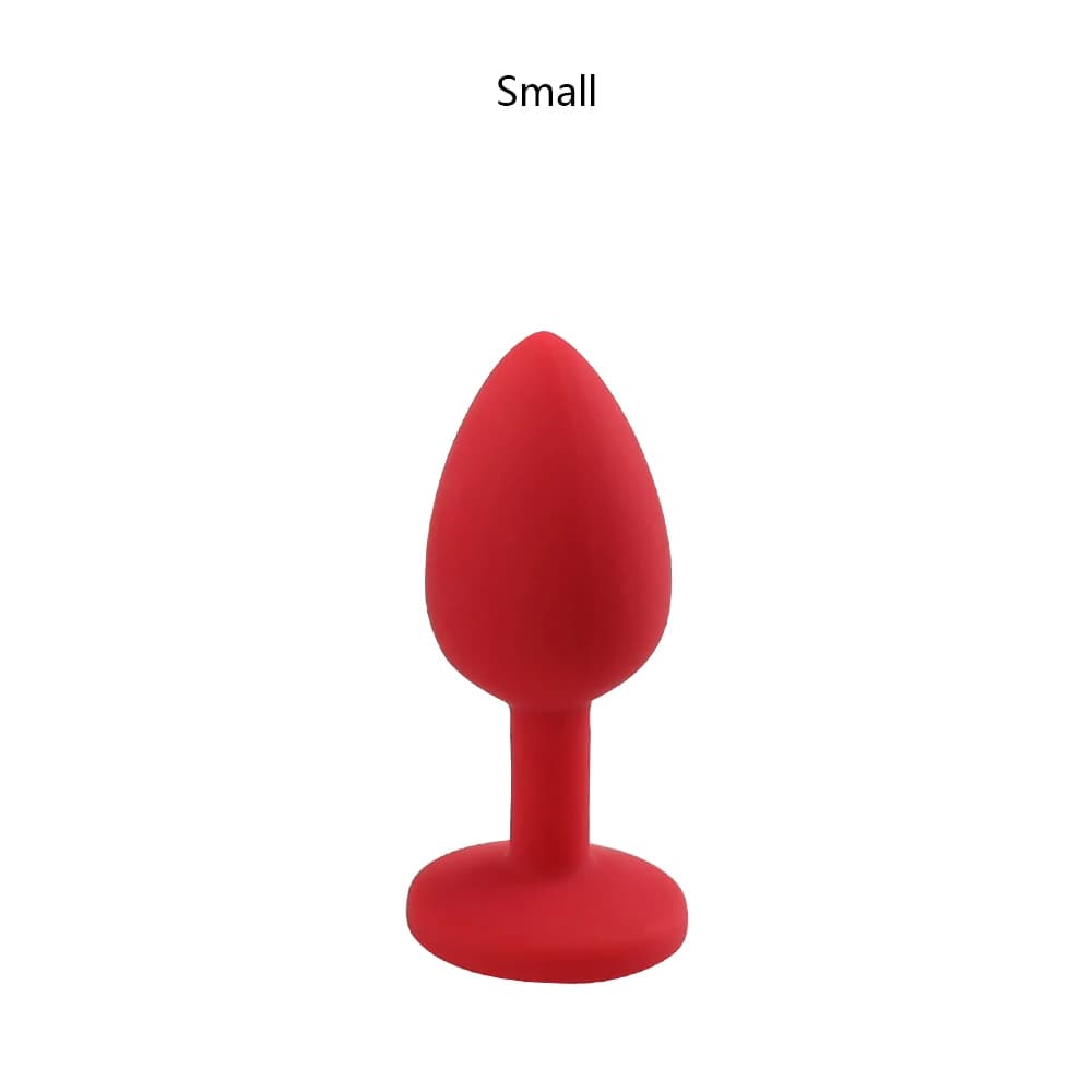 Bouchons anaux en métal + bijoux en cristal, 7 couleurs, petits jouets sexuels anaux pour femmes et