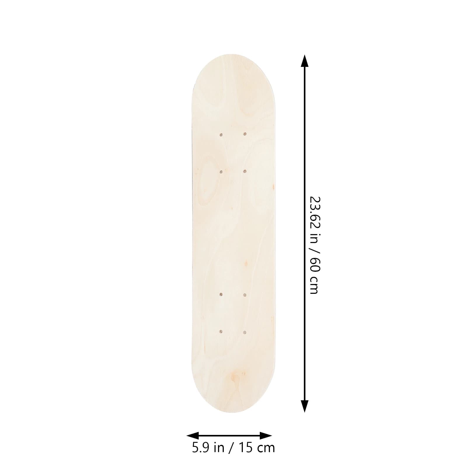 Planche à roulettes vierge peinte à la main pour adultes et enfants, pont de planche à roulettes en 