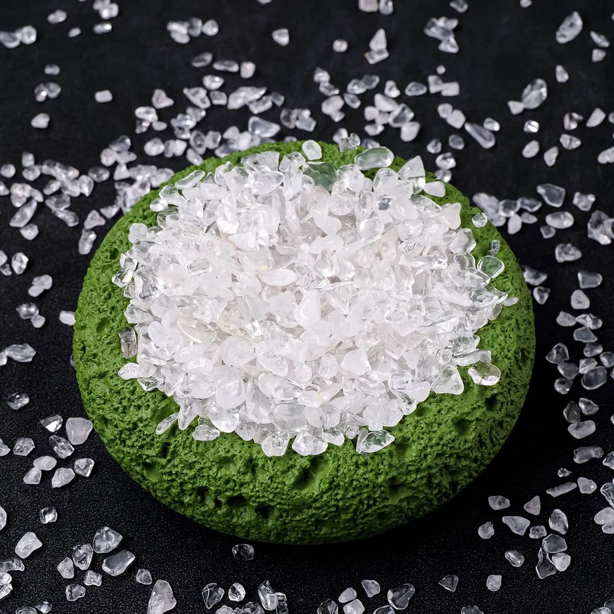 CitroBulk de guérison en cristal naturel pour la décoration d'aquarium, quartz clair, cassé, fournit