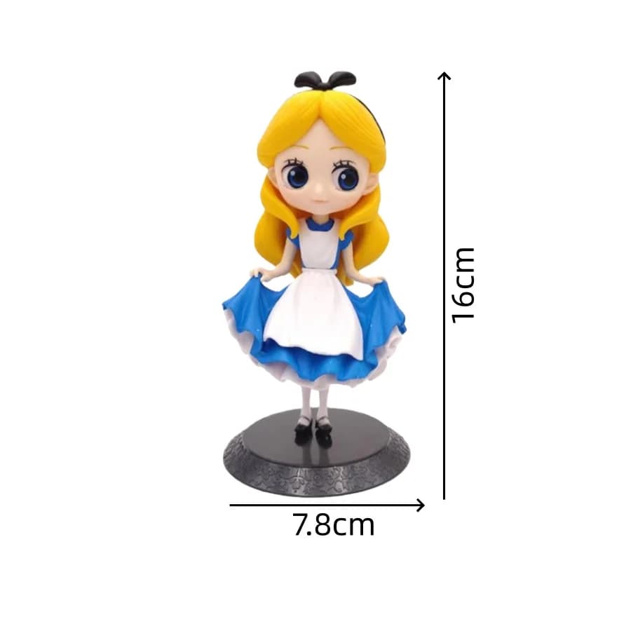 Figurine de décoration de gâteau princesse sirène, décoration d'anniversaire pour petites filles et 