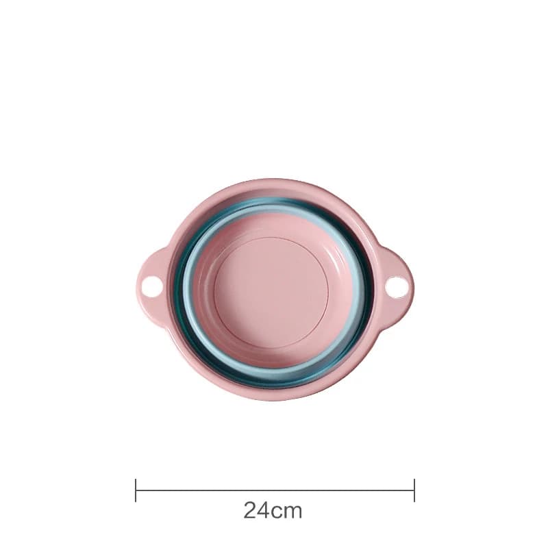 Bassin de lavage pour bébé, pliable et portable, en plastique, pour la maison, pour le lavage des vê
