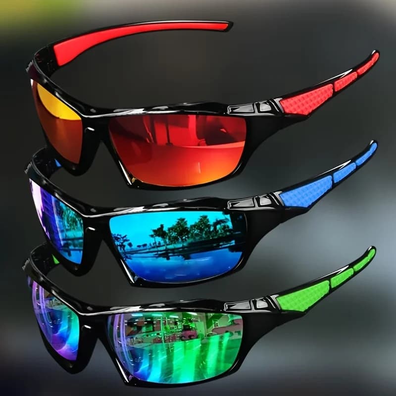 3 paires de lunettes de mode tendance, adaptées aux hommes et aux femmes. Idéales pour offrir en cad