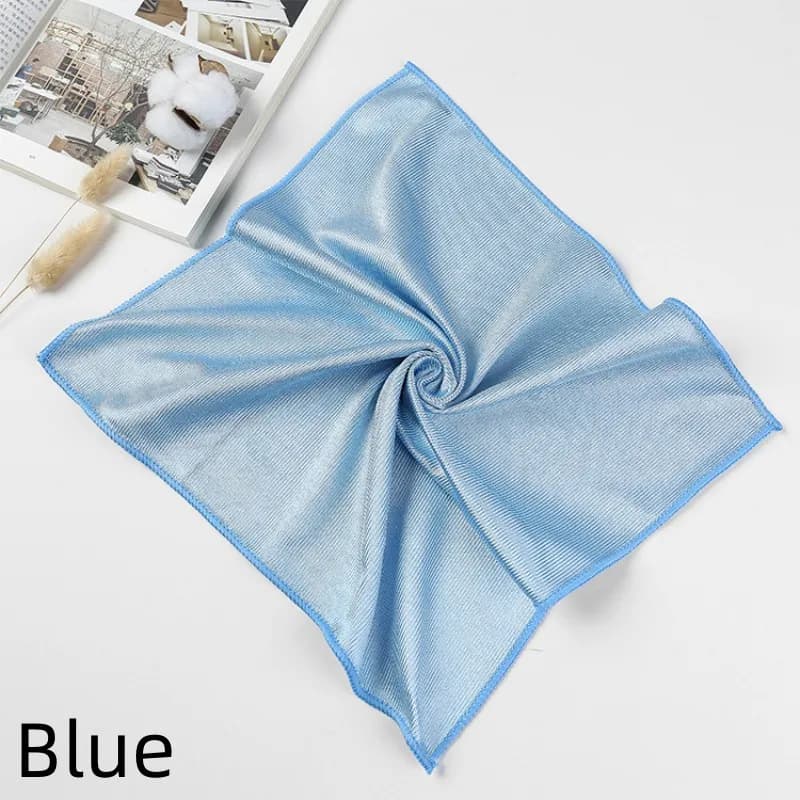 Chiffon d'essuyage de verre épaissi, serviette de nettoyage de voiture et de ménage, cuisine, chiffo