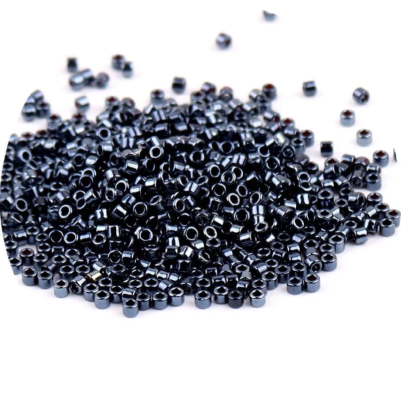 ATA YUKI-Perles en Verre Colorées Métalliques, 2mm, 10g, Accessoires pour Colliers et Bracelets Arti