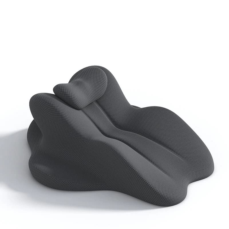 Oreiller ergonomique multi-positions pour le soutien du cou, du dos et de la taille, alignement de l