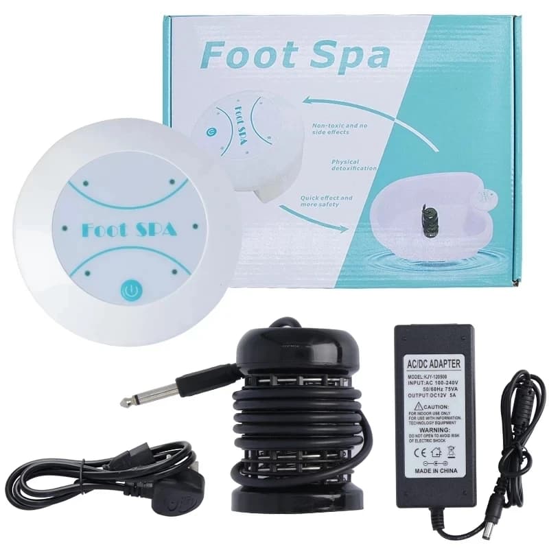 Machine électrique d'hydrothérapie détox des pieds, nettoyage ionique, bain de pieds, Massage, table