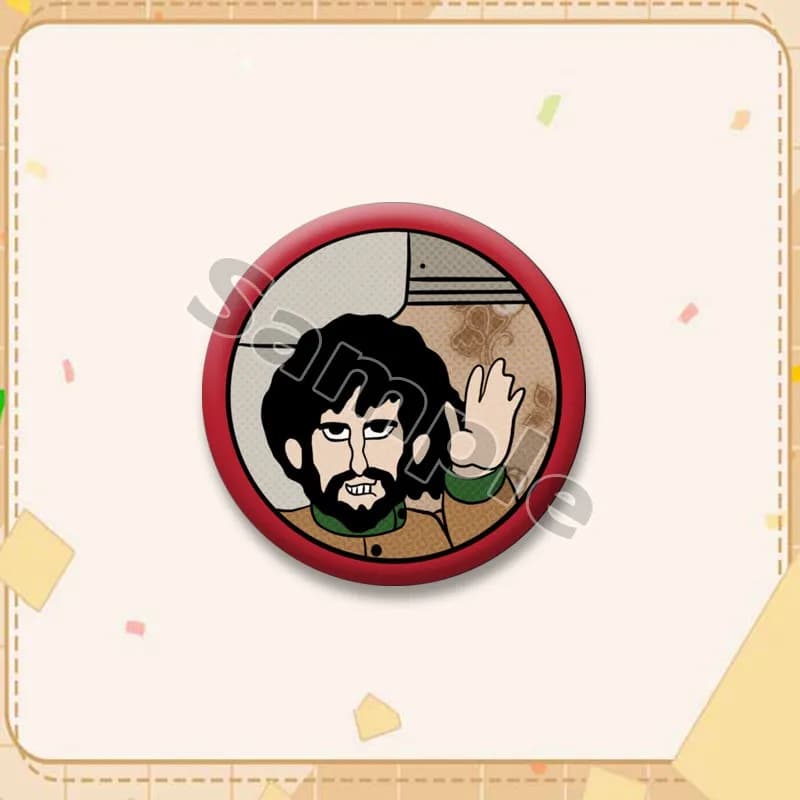 Broche en forme de pièce de monnaie Rock Band The B-Beatles, badge bouton de chanteur de musique, ép