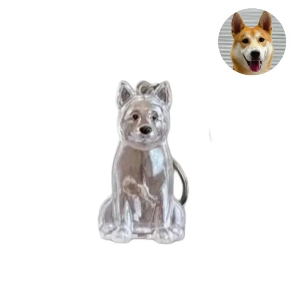 Porte-clés pendentif mignon pour poils de chien, décoration, souvenir, collection, cadeau, bijou com