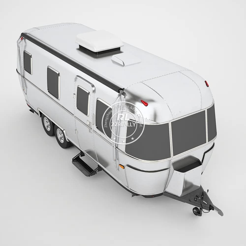 Royaume-uni Camping caravane prix Rv camping-car de luxe Camping remorque voyage aluminium voyage re