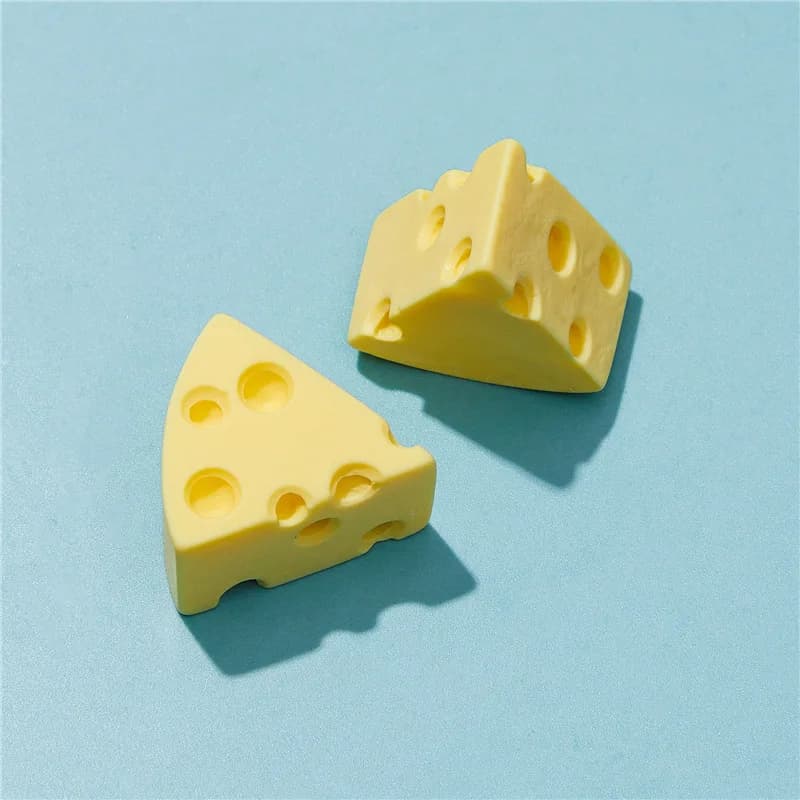 Mini gâteau au fromage 3D Kawaii, embellissements à dos plat en résine planaire pour nœuds, scrapboo