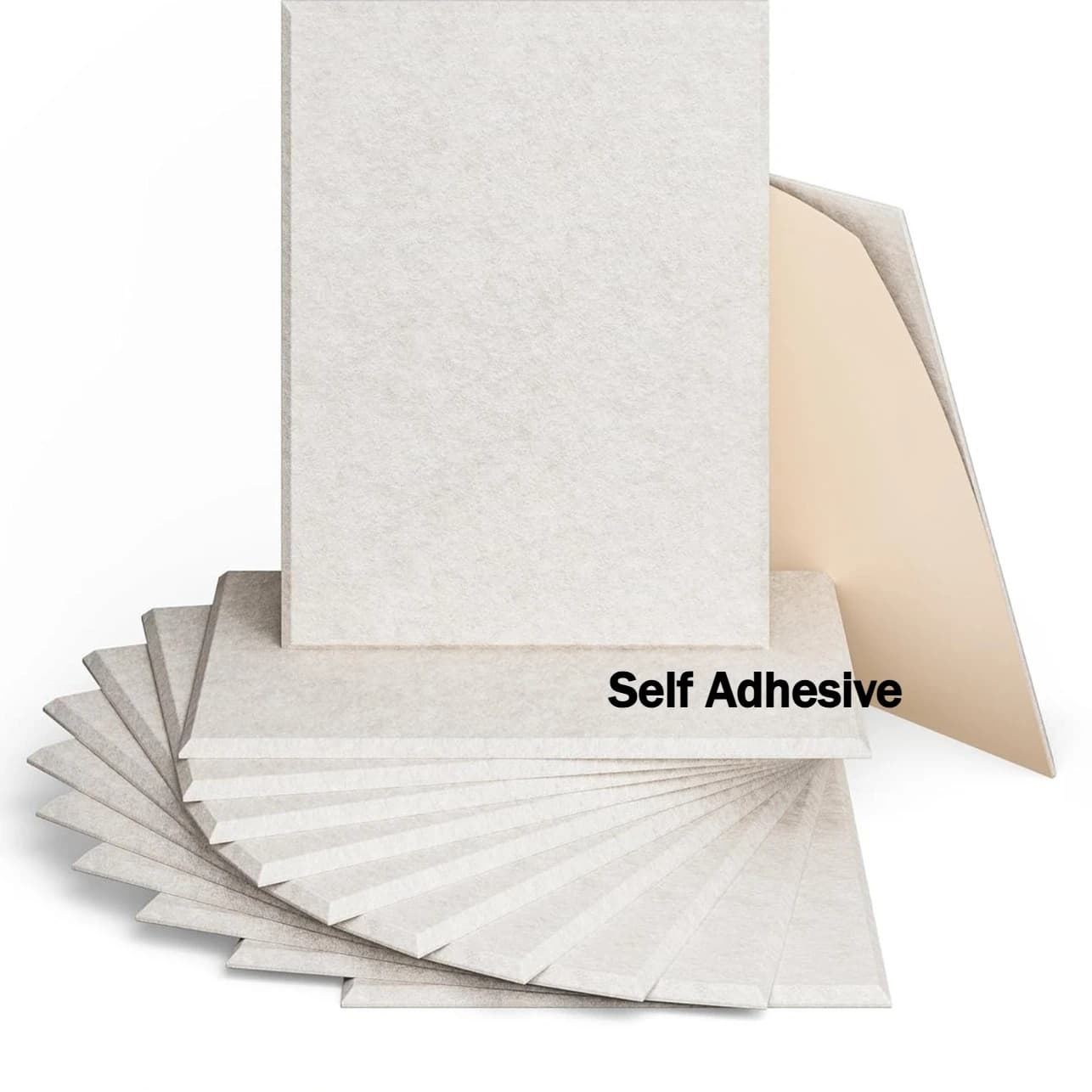 Panneaux insonorisants autocollants, 6 paquets de 30x40x0,9 cm, panneaux acoustiques, autocollants m
