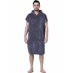 Serviette de bain à capuche Proxy coupe-vent et chaude, peignoir de natation, cape à séchage rapide,