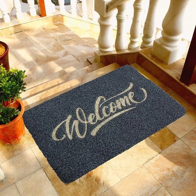 Tapis de sol antidérapant pour couloir, salle de bain, cuisine, paillasson d'entrée, caoutchouc TPR,