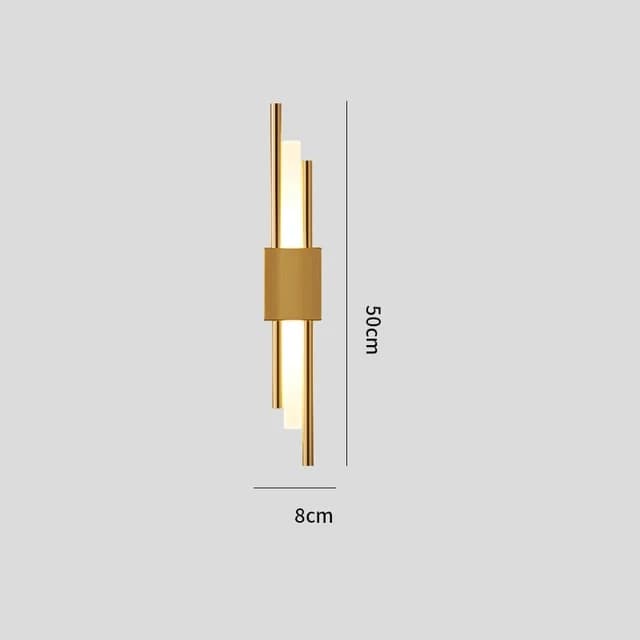 Applique Murale LED au Design Nordique Moderne Luminaire Décoratif d'Nik Idéal pour un Salon un Coul