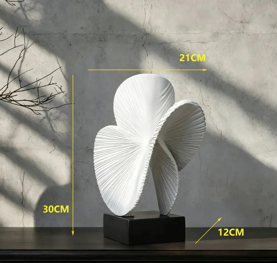 Sculpture Abstraite Moderne Minimaliste en Résine, Décoration pour la Maison, Table de Salon, Access